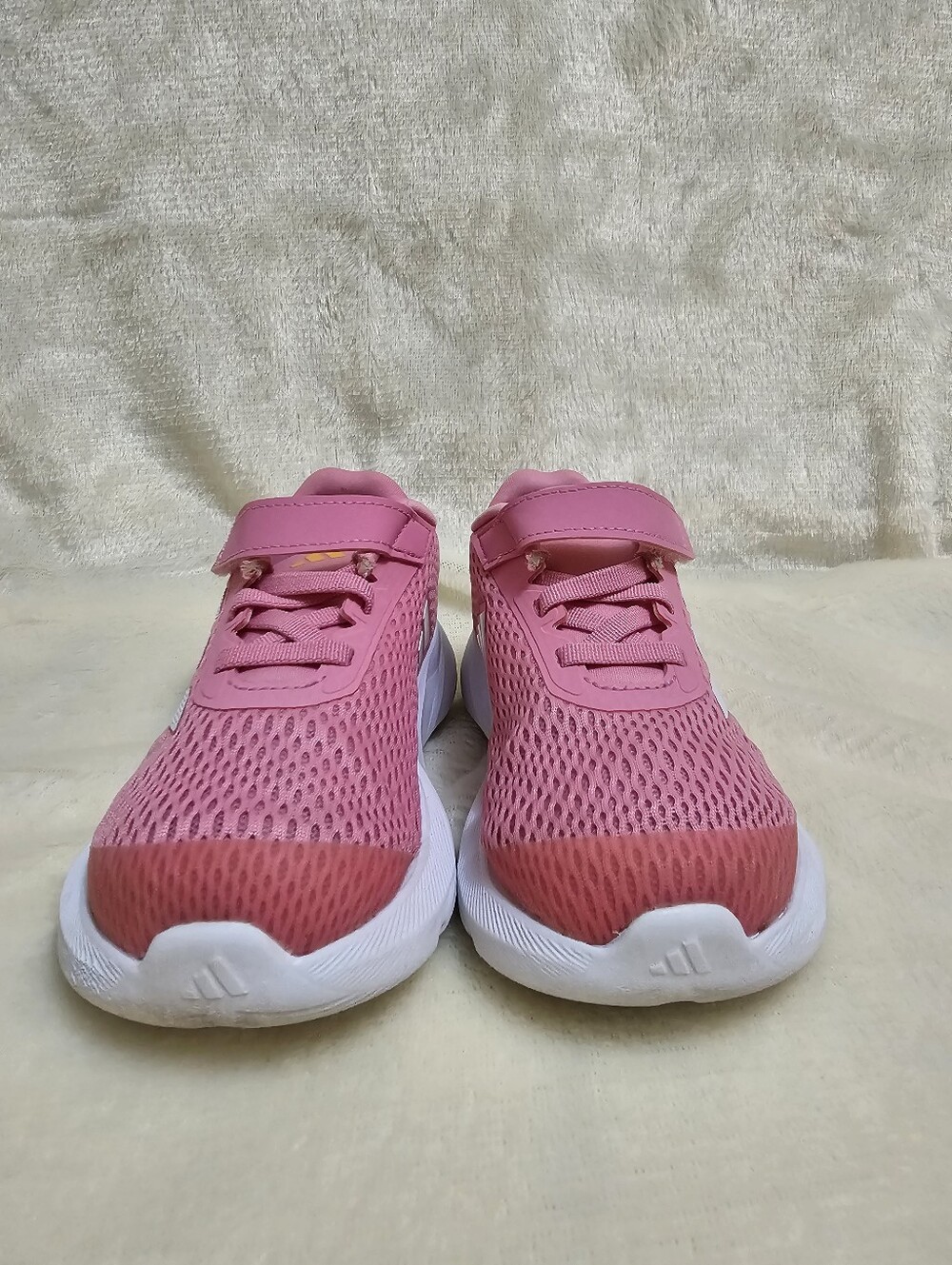 Adidas Duramo SL l'Bliss Pink Sneakers Shoes Girls Toddler Child Sz 9 Kids - Picture 11 of 14
